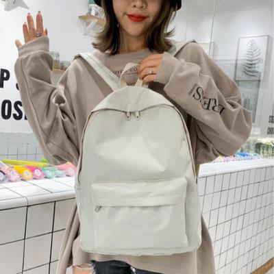 Stylish & Affordable Canvas Daily Backpack 'Bag100'