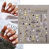 3D Starfish Goldfish Jelly Stickers for Nails, Phones, iPads & Planners