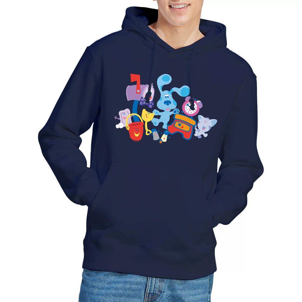 Blue´s Clues Mens Friend Party Hoodie
