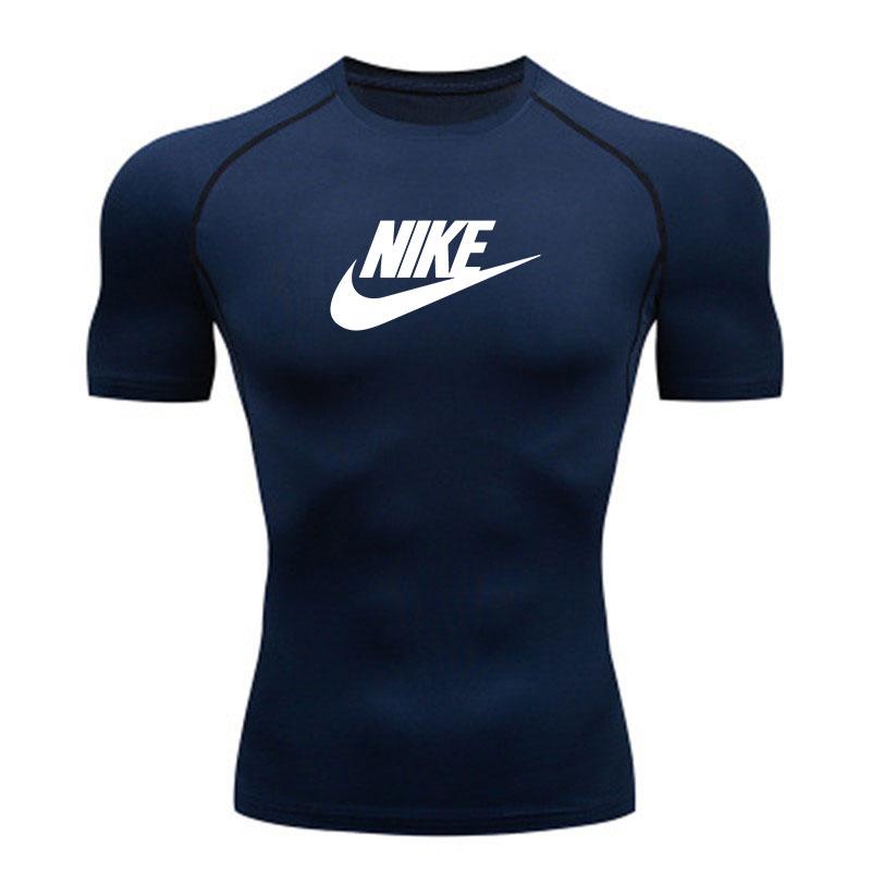 Men's Quick Dry Compression Athletic T-shirt Breathable Stre