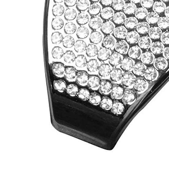 Shiny Gear Shift Crystal Trim Creative Sticker Knob Faux Decor for Honda Civic 10