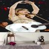 1 szt. Gobelin Taylor Swift, Dekoracja Salonu, Sypialni, Biura, Imprezy, Idealny Prezent Świąteczny