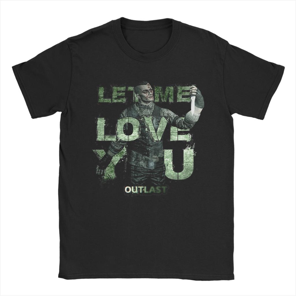 The Outlast Trials TShirt Beach 100 Cotton TShirts For Couple Leisure Casual Tshirt Short Sleeves Streetwear Clothes