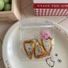 3pcs Ins Sweet Girl Cute Nectarine Heart BB Clip Broken Hair Bangs Love Clip New Hair Accessories Headdress