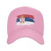 2026 Personalized Serbia Flag Baseball Cap Women Men Breathable Serbian Proud Dad Hat Sports Snapback Caps Sun Hats