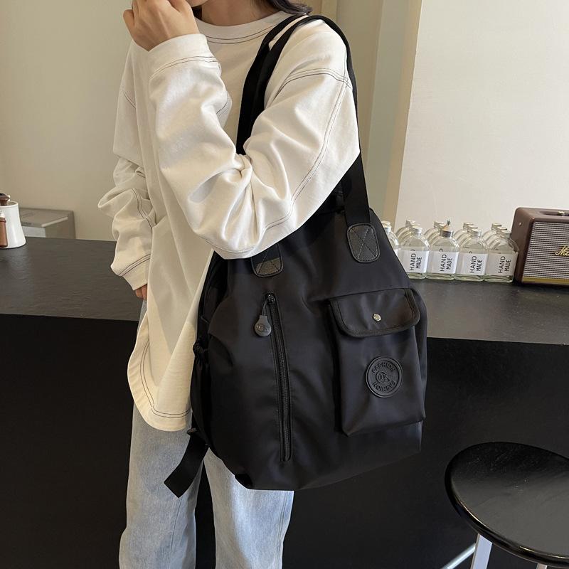 Large Capacity Backpack Fashionable Lightweight Multi-function Handbag Versatile Casual Student Shoulder Bag