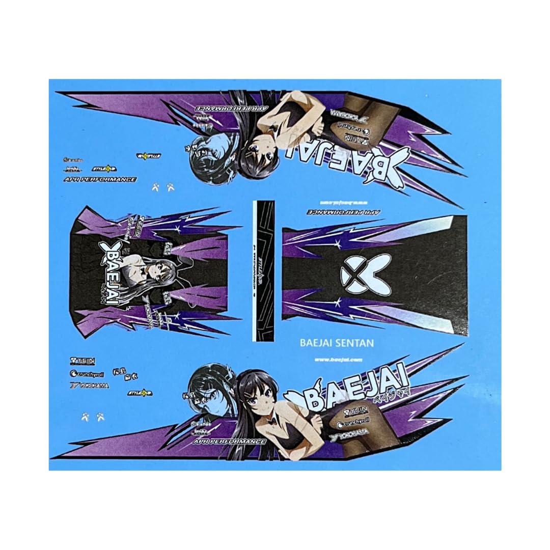 

Масштабная декаль Иташа Спонсируемая Миниатюрная Машина Кастом 1/64 D-300 чёрный