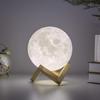 LED Moon Lamp - Touch-Activated Starry Sky Atmosphere Lamp for Bedside or Decor