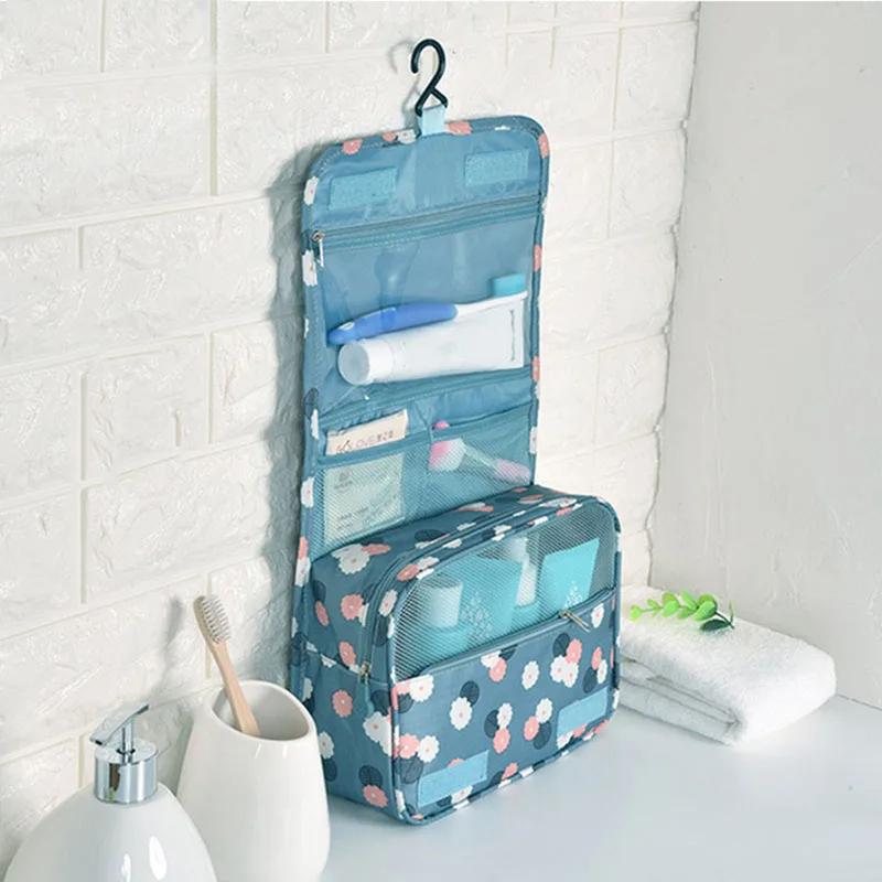 Multifunktionale Reise-Kulturtasche mit Haken, Aufbewahrungstasche für Kosmetik, wasserdicht, Toilettenartikel, Beauty-Organizer, Aufbewahrungstasche für Damen
