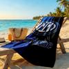 Inter Milan Customize Your Name Beach Towel High Absorbency & Quick-Dry Ideal for Travel Outdoor Swim Pool Yoga Surf Camping Hiking Gym Gift Holiday