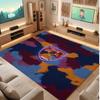 West Ham United Football Print Crystal Velvet Rug, Comfortable Water Absorbent Non Slip Indoor Floor Carpet