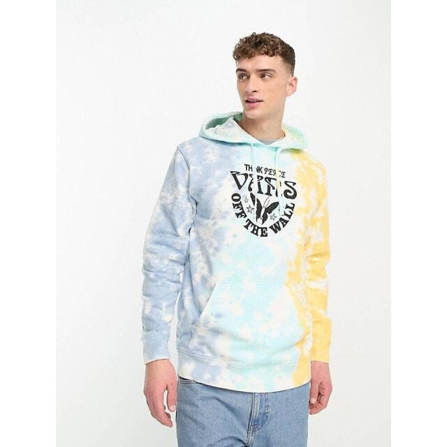 

Разноцветный худи с принтом тай-дай Vans happy Thoughts
