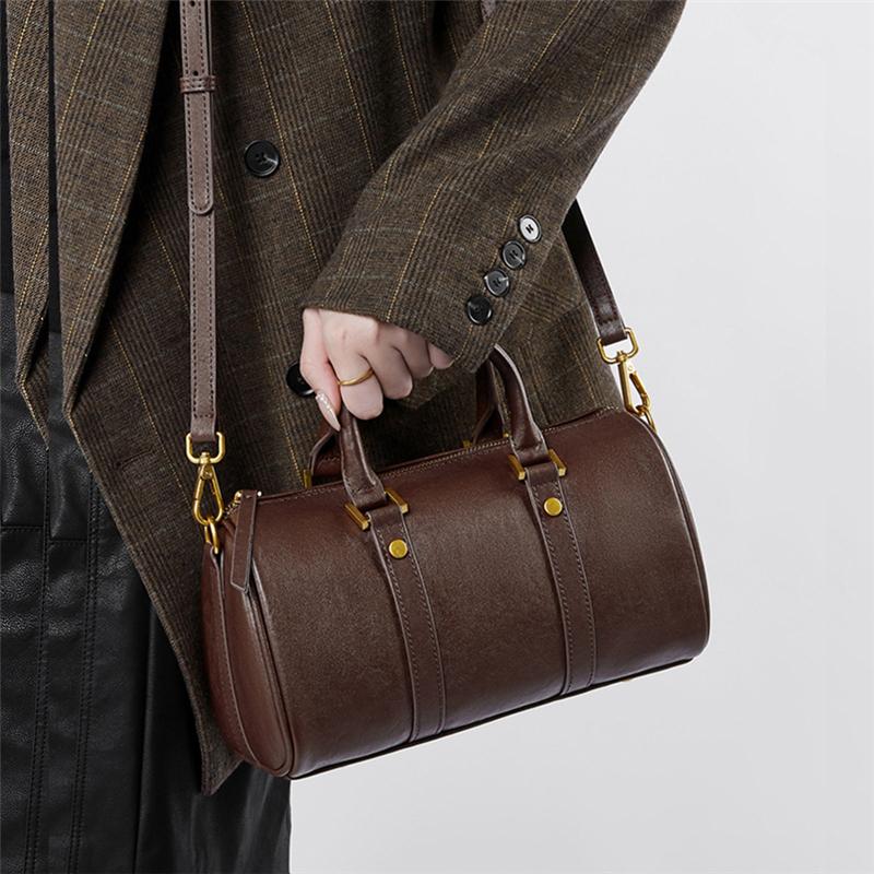 Echtes Leder Kleine Schulter Umhängetaschen Für Frauen Trend Designer Top Griff Kissen Damen Handtaschen