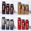 Stainless Steel Insulated Travel Mug With Tea Separator And Carrying Rope For Outdoor Use