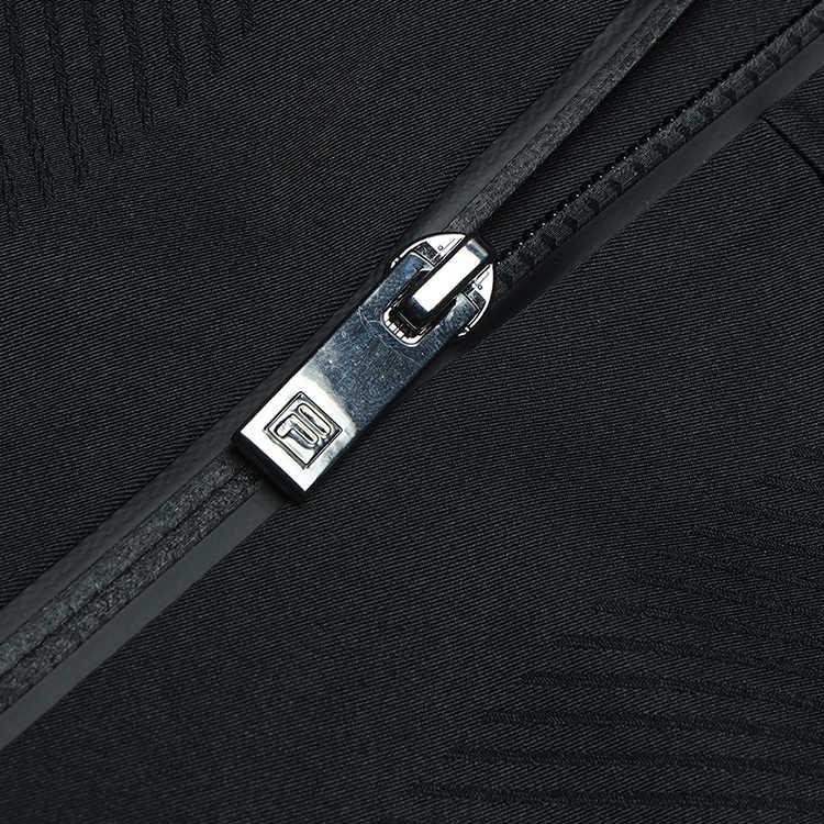 Fila FASHIONABLE COMFORTABLE BREATHABLE HOODED WOVEN JACKET Men Jackets Black F11M513708F-BK