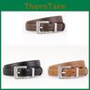 Genuine Leather Belt For Men With Silver Buckle Durable Twoply Cowhide For Casual And Formal Wear