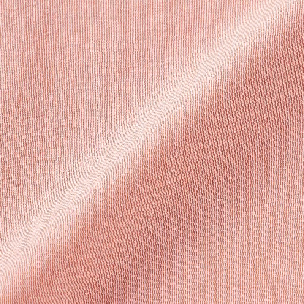 MUJI Cool Broad Short Sleeve Blouse BC2JOA4S Orange Stripe L Women's Women's