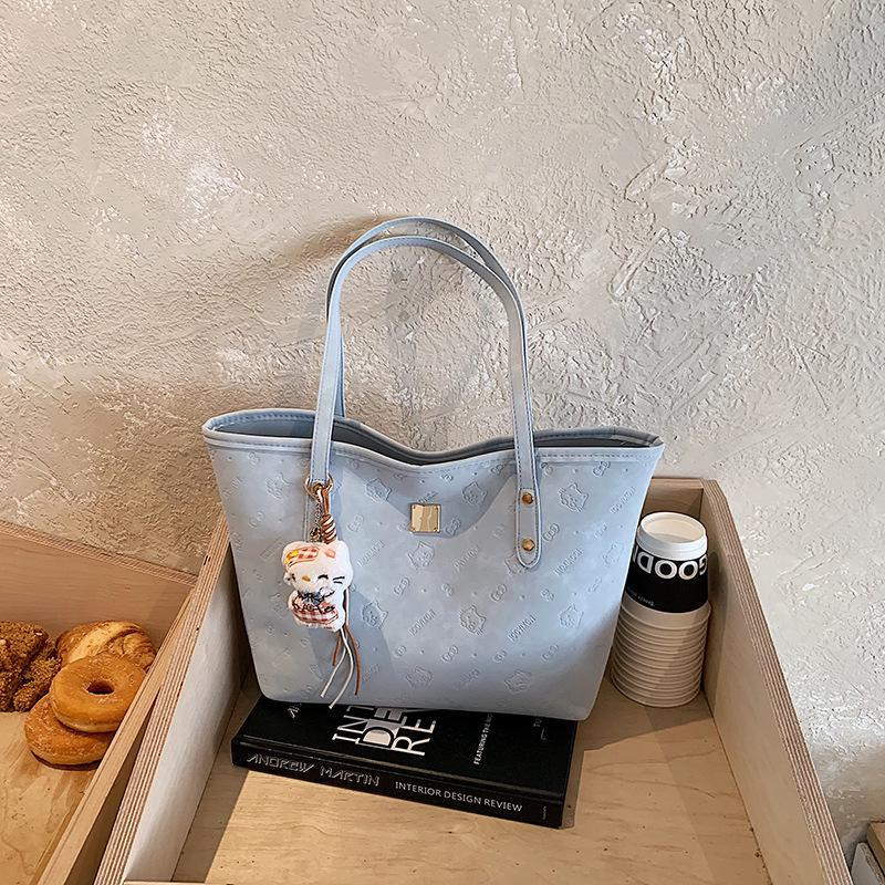 2026 Women's Fashionable High-Capacity Tote Bag - Versatile Shoulder & Crossbody Design for Simple Commutes