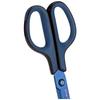 Plus Scissors Dirt and Rust Resistant Fit Cut Curve Titanium Continuous Sharpness Processing Blue SC-175ST 34-518