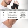 1 Pair Premium Gym Gloves for Men & Women Half Finger Design Breathable Mesh for Enhanced Grip For Workouts, Training, and Sports, Gym Accessories