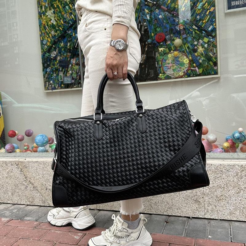 Geantă de sport pentru fitness, geantă de călătorie pentru bărbați, țesute manual, geantă de voiaj pentru femei, geantă de afaceri pentru călătorii, un singur umăr