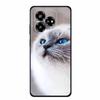 Funda For ZTE Axon 60 Lite Case Cute Cartoon Cat Black Silicone Soft Phone Case For ZTE Blade V60 Axon 60 Back Cover Case 60lite