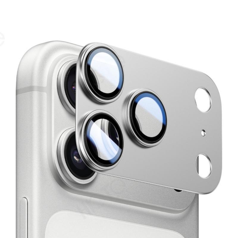 Matte Finish Camera Cover Guard Anti Fingerprint Drop Proof Film Design For Phone Shockproof Design Aluminum Alloy Frame