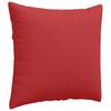 Sofa Cushions 2 Pcs Red 45 X 45 Cm Fabric
