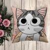 Anime Pillow Cat Chi'S Sweet Home Decorative Cushions Cover For Sofa Car Decoration Pilow Cases Pillowcases 50X50 Pillowcase