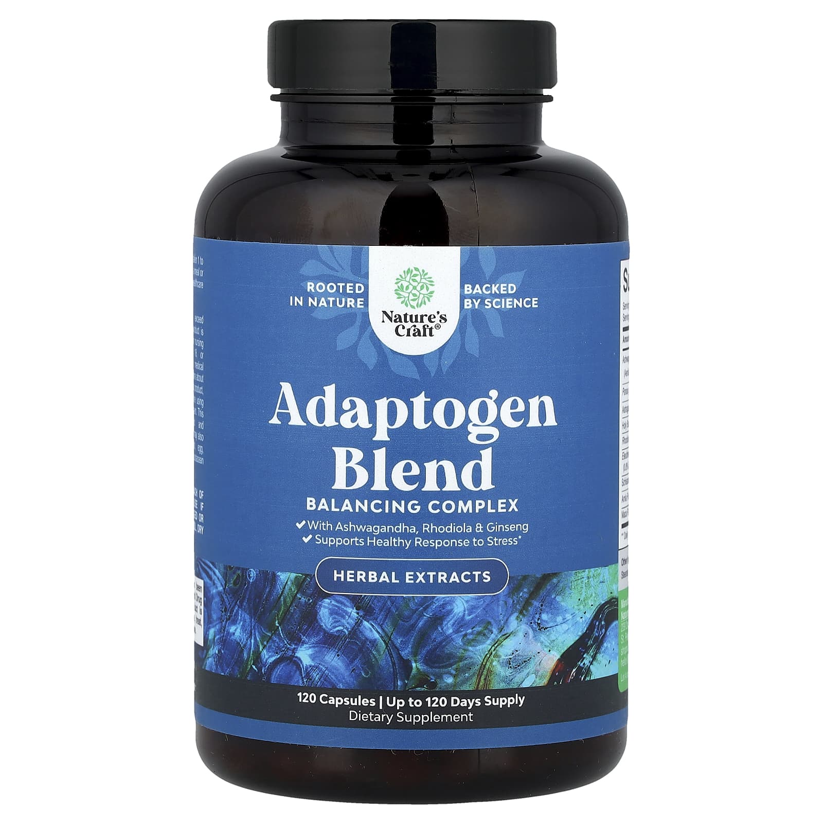 

Nature S Craft, Adaptogen Blend, 120 Capsules