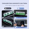 Fits 26 Lantu Taishan Models: Full Coverage License Plate Holder & Protective Frame
