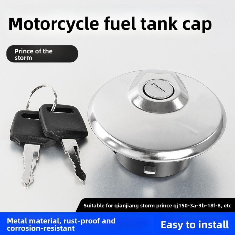 1PC Locking Fuel Tank Cap for Storm Prince 150 250 Waterproof Anti-leak Gas Tank Cover for GN125 GS125 Motorcycle Fuel Tank Caps3