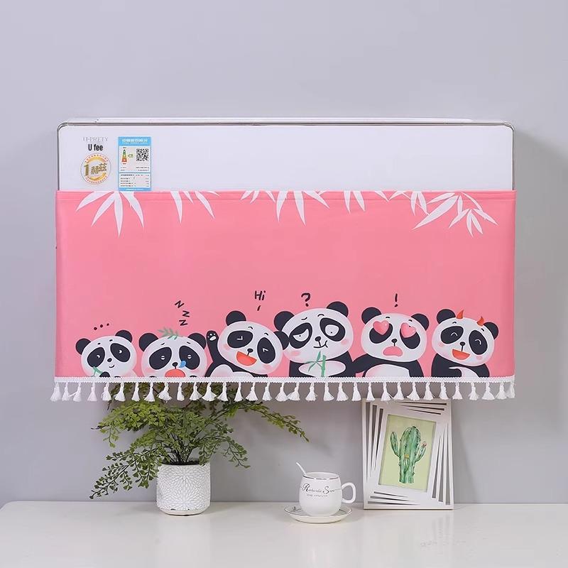 

Universal Wall-Mounted Air Conditioner Dust and Windproof Cover – No Removal Needed for Use with Midea/Gree Models Regular