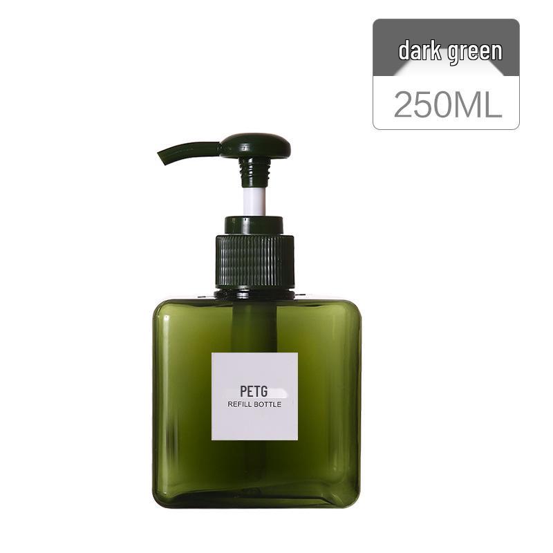 Large Capacity Press-Style Travel Dispenser for Shampoo, Lotion, and Body Wash