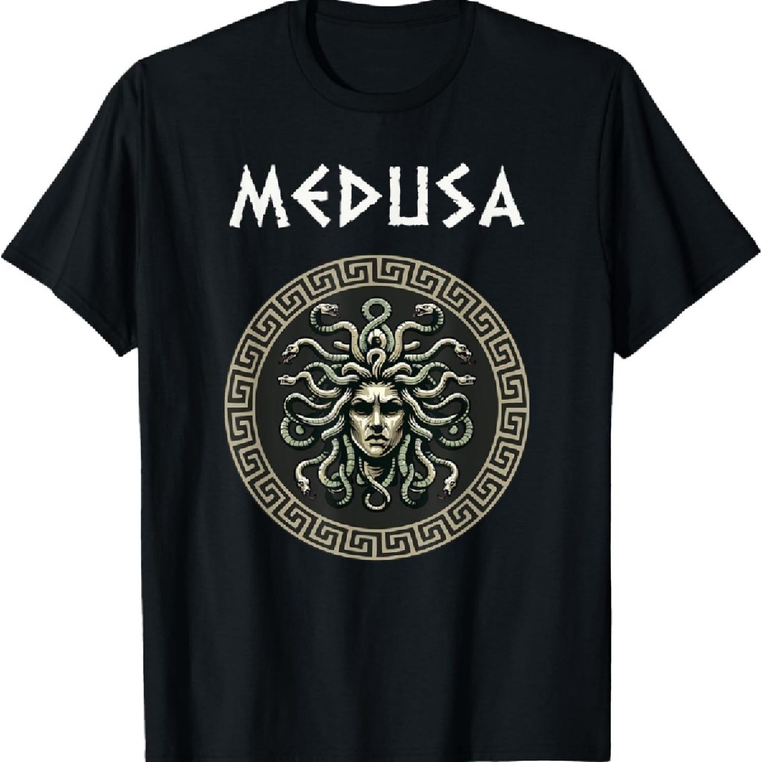 

Medusa the Gorgon Ancient Greek Mythology T-Shirt XXXXXL чёрный