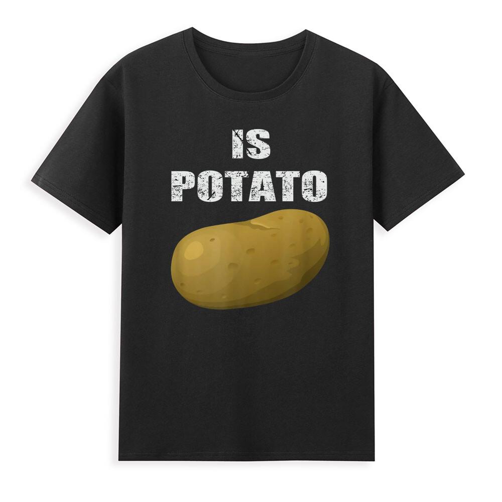 Is Potato As Seen On Late Night Television Funny Joke Novelty Unisexs Tshirt S