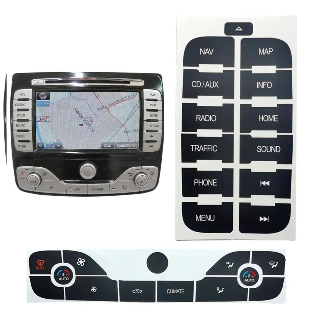 

Car-Air Condition AC Climate Control Button Repair Sticker Repair The Buttons Radio AC Repair Sticker For FORD For S-Max 2011 China Mainland
