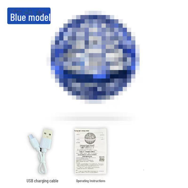 Magic Luminous UFO Spinning Ball: Flying Saucer Gyro with Induction Technology