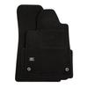 Tapis De Sol - Logo - Peugeot 407 - Velours Noir - Sur Mesure - Antidérapant 2004-2011