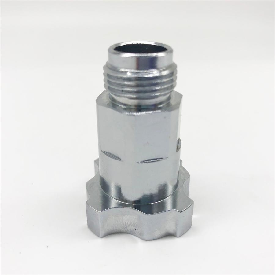 Spray Gun Connector Adapter Spray Gun Cup Adapter Pot Joints 16X1.5 External for Spray Gun Disposable Measuring Cup Copper