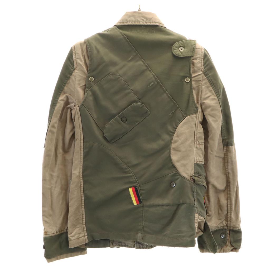 GIGNI made in Japan patchwork Military jacket khaki Women Used