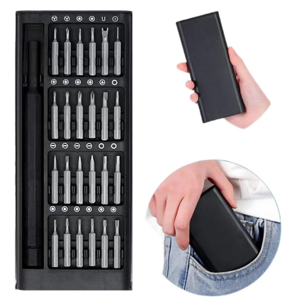 24 v 1 Magnetická presná súprava skrutkovačov Mini súprava náradia pre opravu telefónu PC Profesionálny hardvér s bitmi Torx Hex Vypáčovacie nástroje
