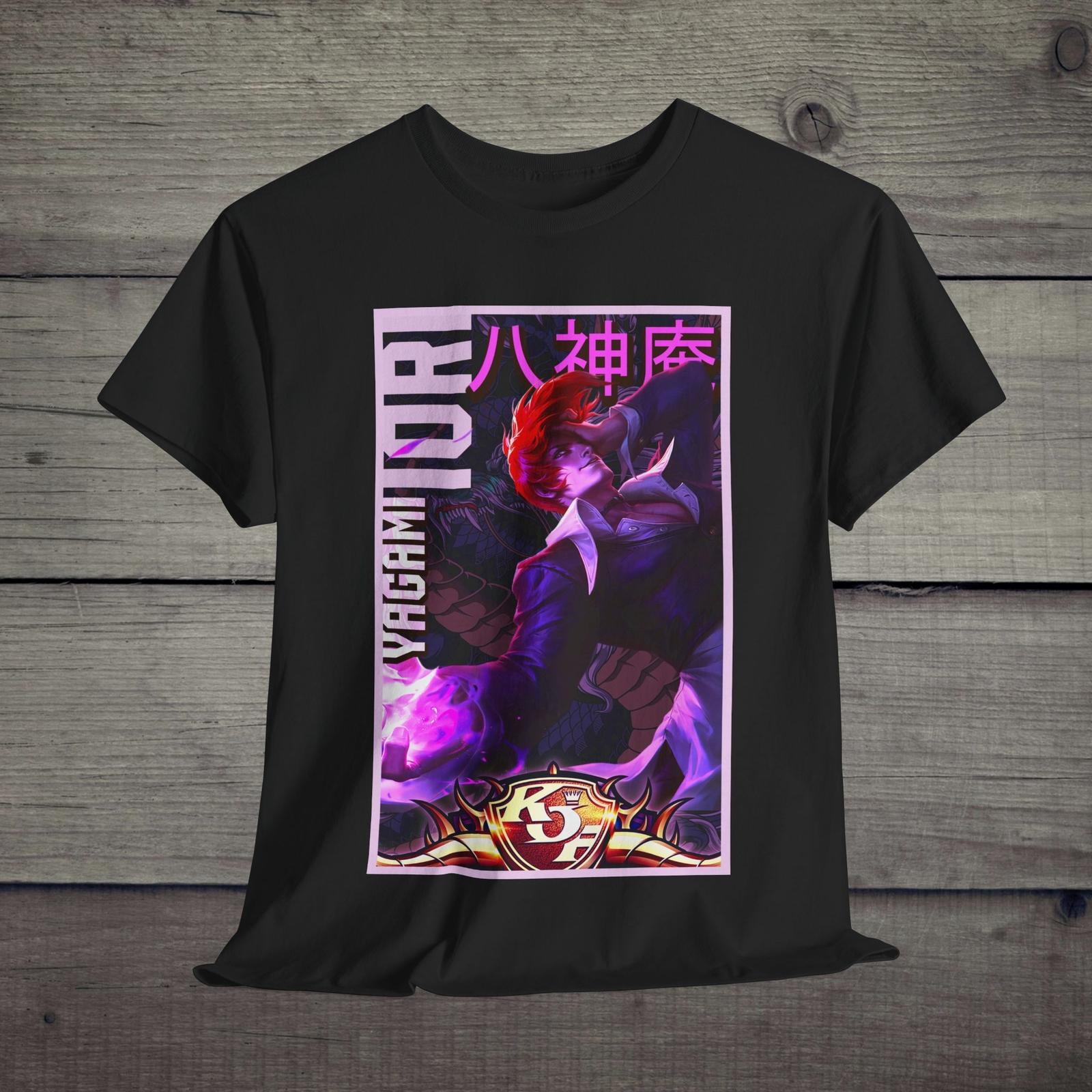 Iori Yagami Gaming Tee, KOF Video Game Unisex T-Shirt Mens Womens Tees Top, King of Fighters Shirt S