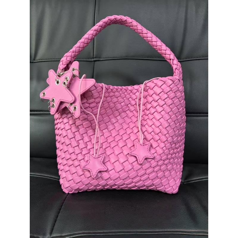 Gun Gun Kleine Handgewebte Tasche Mode Hochwertige Handtasche Eine Schulter Kleine Tragetasche Damentasche