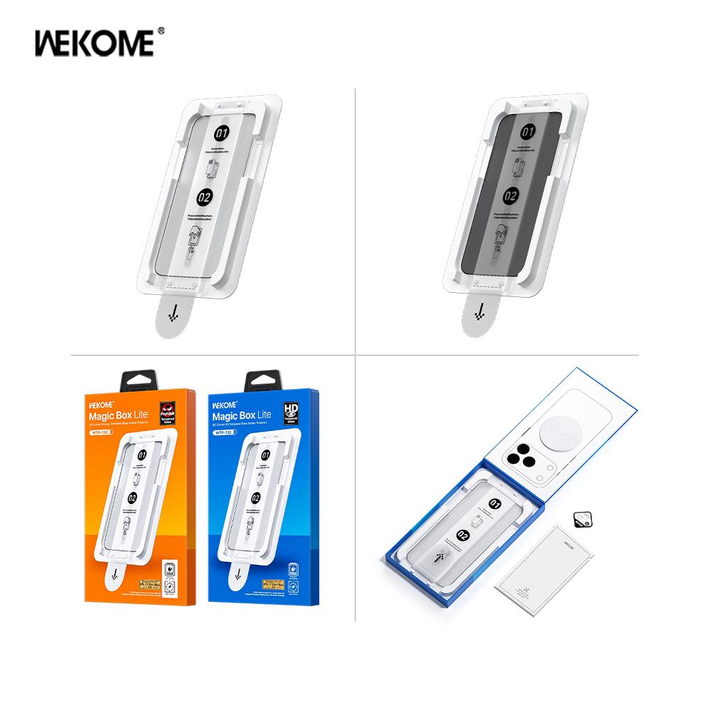 WEKOME 6D curved anti-peep tempered film is suitable for iPhone16 14 15 13 17ProMax 14Pro (1PCS)