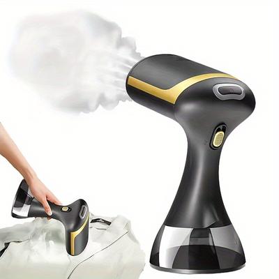 Professioneller Handdampfer für Textilien, schnelles Aufheizen, 1500 W, leistungsstarker Dampfglätter für unterwegs, tragbares Dampfbügeleisen