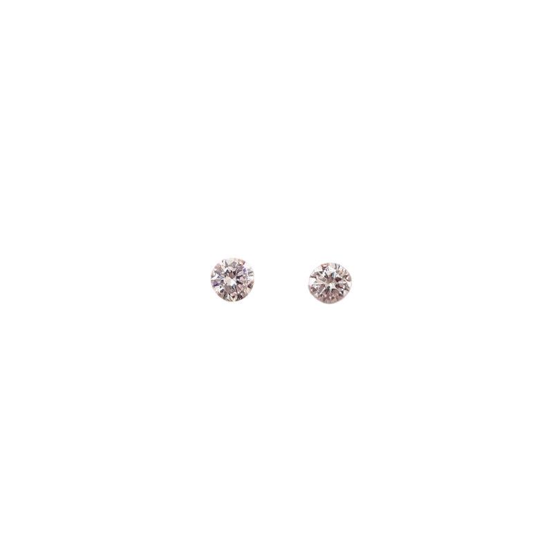 Super Flash Diamond Small Stud Earrings 3-6mm Men's and Women's Zircon Simple Earbone Stud Earrings