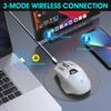 Baitian Wireless Bluetooth Dual-Mode Rechargeable Mouse Silent Gaming Smart Screen Display Computer Monitor Mouse