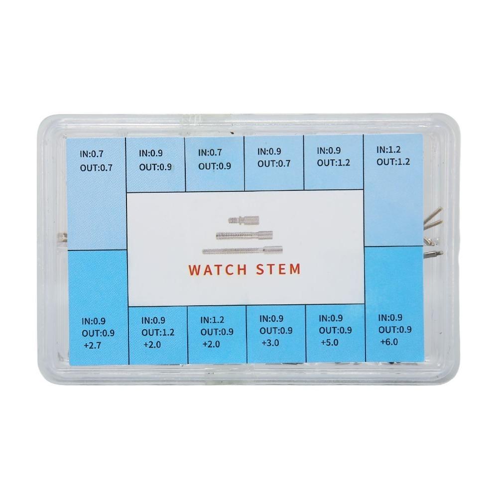 Silver Watch Winding Stem Extender Stainless Steel Stem Extender Replacement Repairing Replacement