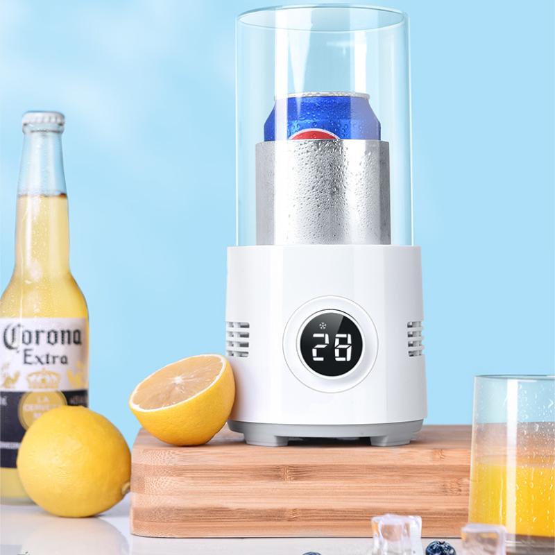 12V/220V 2 In 1 Refrigeration And Heating Cup Mini Portable Rapid Refrigeration And Heating  Constant Temperature